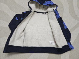Bluza dziewczęca ocieplana 92-98