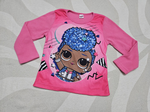 Bluza polarowa dziewczęca 110-116 Bluza polarowa dziewczęca 110-116