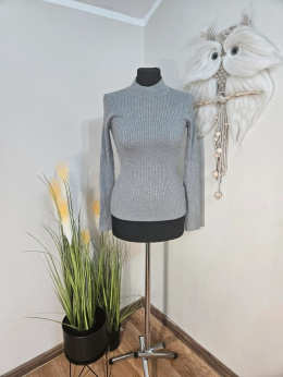 Sweter prążek damski r.36